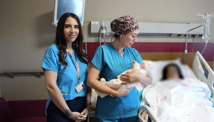 Çiftin çocuk hasreti tüp bebekle sona erdi
