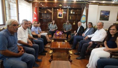 DEM Parti Grup Başkanvekili Temelli’den Belediye’ye ziyaret