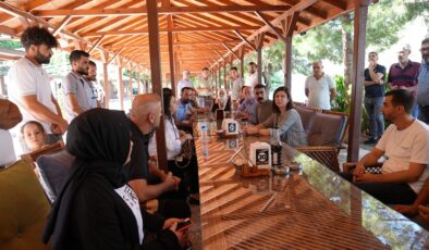 Eğil’de tekneler denetledi