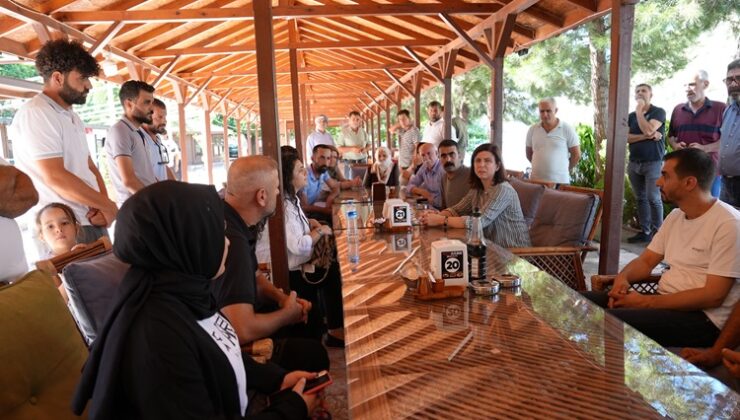 Eğil’de tekneler denetledi
