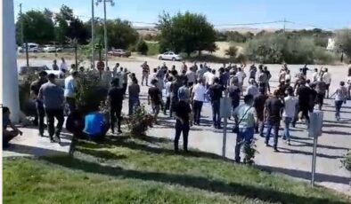Elazığ’da Eti Krom işçilerinden oturma eylemi