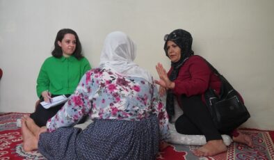 Kadınların sorunları yerinde tespit ediliyor