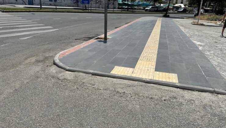 Diyarbakır Kayapınar’da engelli rampası sorunu