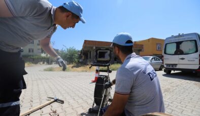 Kanal Görüntüleme Robotları ile 15 bin 894 metre kanalizasyon hattı kontrol edildi
