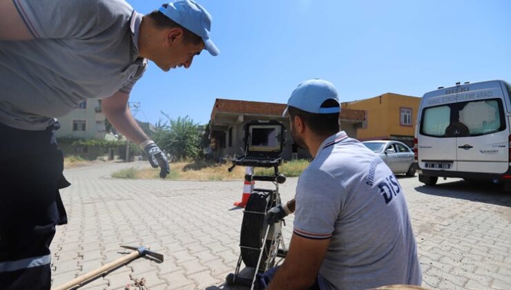 Kanal Görüntüleme Robotları ile 15 bin 894 metre kanalizasyon hattı kontrol edildi