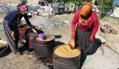 Kışlık bulgur hazırlıkları başladı
