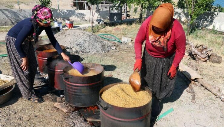 Kışlık bulgur hazırlıkları başladı