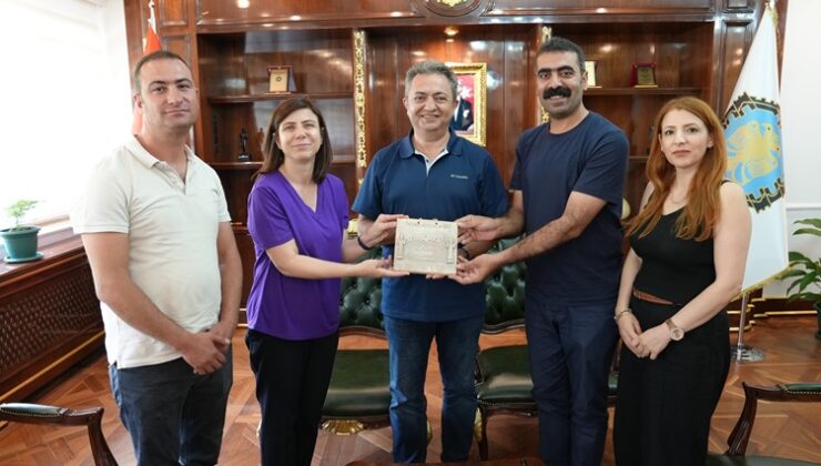 Maden Mühendisleri Odasından Büyükşehir’e ziyaret