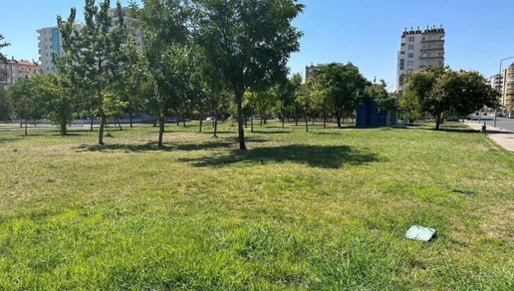 Diyarbakır’da Sarya Parkı’nda bank eksikliği