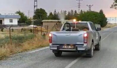 Silvan ve Kocaköy’de ilaçlama çalışması