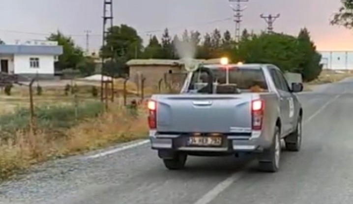 Silvan ve Kocaköy’de ilaçlama çalışması