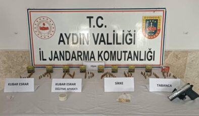 Uyuşturucu baskınında Roma sikkesi bulundu
