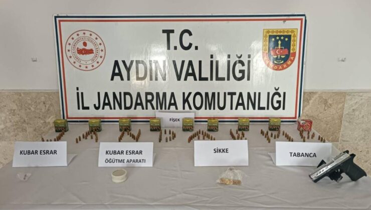 Uyuşturucu baskınında Roma sikkesi bulundu