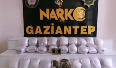 Gaziantep’te uyuşturucu operasyonu: 54 kişi tutuklandı