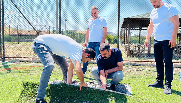 Sosyal Yaşam Parkında başlatılan çalışmaları denetlendi