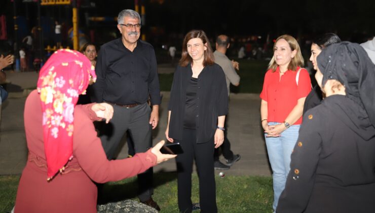 Eş Başkanlar Koşuyolu Parkında: Halkımızı dinliyoruz, Amed’i kirletmiyoruz
