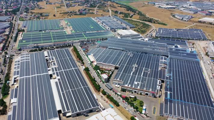 Kahramanmaraş’taki fabrika güneş enerjisiyle 110 ülkeye ihracat yapıyor