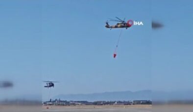 MSB’den yangınlara 15 helikopterle müdahale