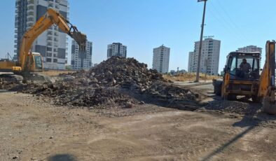 Yeni yerleşim yerlerinde altyapı çalışmaları sürüyor