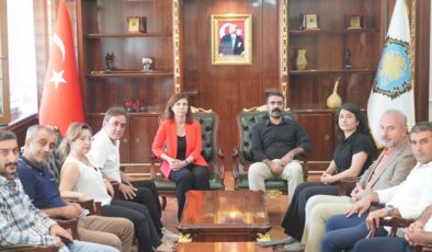 Amedspor’dan Eş Başkanlara ziyaret