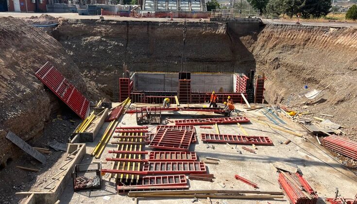 Diyarbakır İleri Biyolojik Atıksu Arıtma Tesisinde yenileme çalışması
