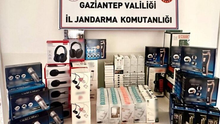 Gaziantep’te kaçak ürün baskını: 700 bin TL