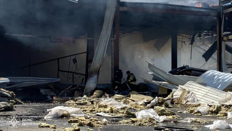 Rusya, Ukrayna’da süpermarketi vurdu: 10 ölü, 35 yaralı