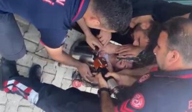 Batman’da 2 yaşındaki çocuk oyun oynarken düdüklü tencerede sıkıştı