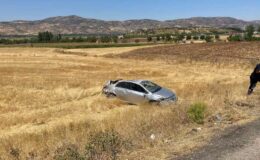 Adıyaman’da otomobil takla attı: 2 yaralı