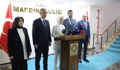 Aile ve Sosyal Hizmetler Bakanı Göktaş, Mardin’de konuştu