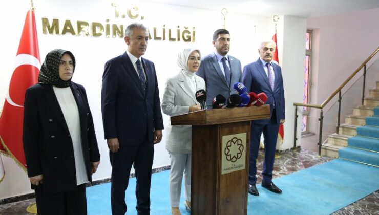 Aile ve Sosyal Hizmetler Bakanı Göktaş, Mardin’de konuştu