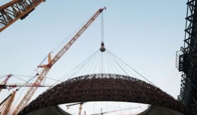 Akkuyu NGS’de birinci ünitenin dış koruma kabuğu monte edildi