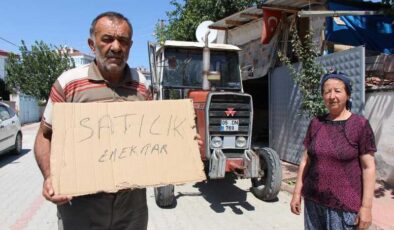 Çiftçi dolandırıldı, traktörünü satılığa çıkardı