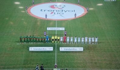 Amedspor ile İstanbulspor arasında kıyasıya mücadele başladı: İlk Düdük Çaldı