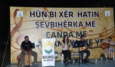 Bismil’de ‘Kültürümüz Kimliğimizdir’ müzik dinletisi