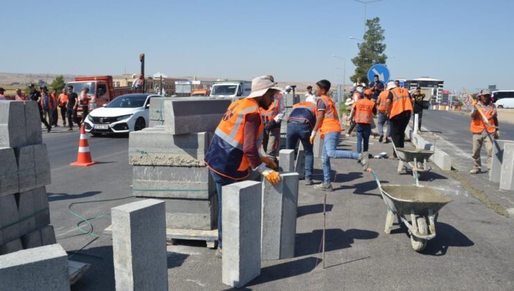 Batman’da refüj çalışmalarına start verildi