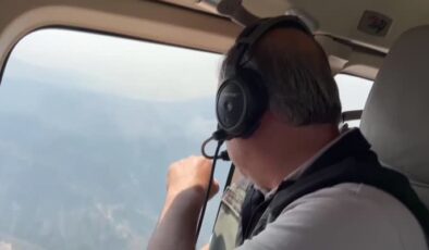 Bolu’da ormanlık alanda çıkan yangına 45 saattir müdahale ediliyor
