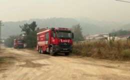 Bolu’da orman yangını 45 saattir sürüyor