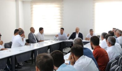 Dicle elektrik, muhtarlarla buluştu