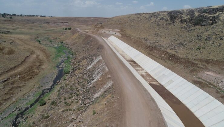 Diyarbakır’da Kralkızı-Dicle Sulaması Projesi devam ediyor