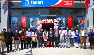 Diyarbakır’da geçici giyim mağazası açıldı