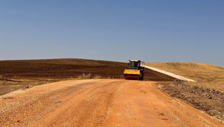 Diyarbakır’da kırsal yollar yenilendi