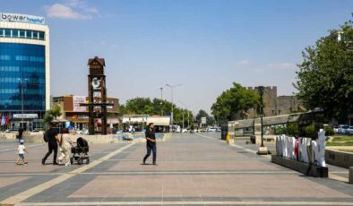 Diyarbakır’da sıcak hava 40 dereceyi aştı