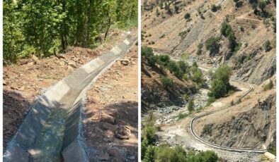Diyarbakır’da tarıma destek sulama kanalları