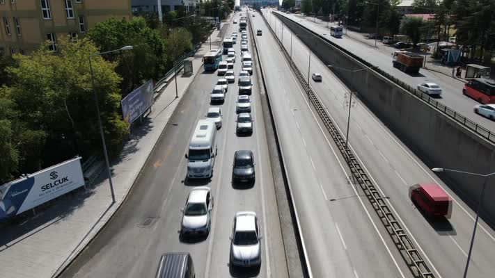 Düğün konvoylarına yönelik havadan ve karadan sıkı denetim