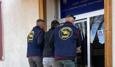 Elazığ’da aranan şahıs jandarma tarafından yakalandı