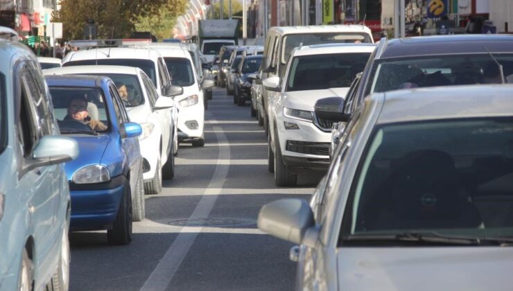 Erzincan’da araç sayısı 74 bin 542’ye ulaştı