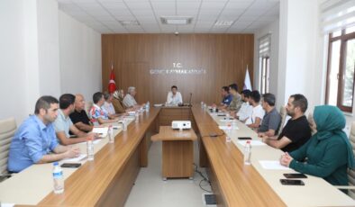 Genç’te olası depreme hazırlık için AFAD toplantısı yapıldı