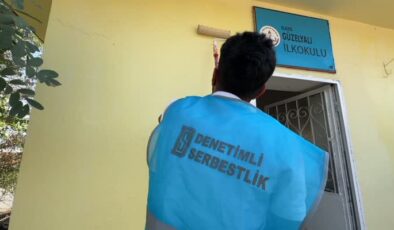 Hükümlüler Elazığ’da okulları eğitime hazırladı