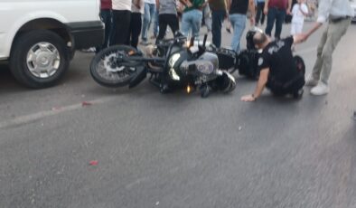 Diyarbakır’da Yunus Polisleri Kaza Yaptı
